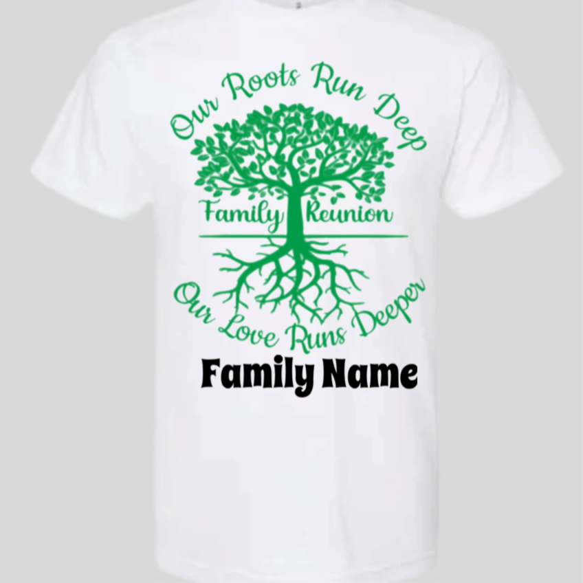 Custom Graphic Family Events Shirts